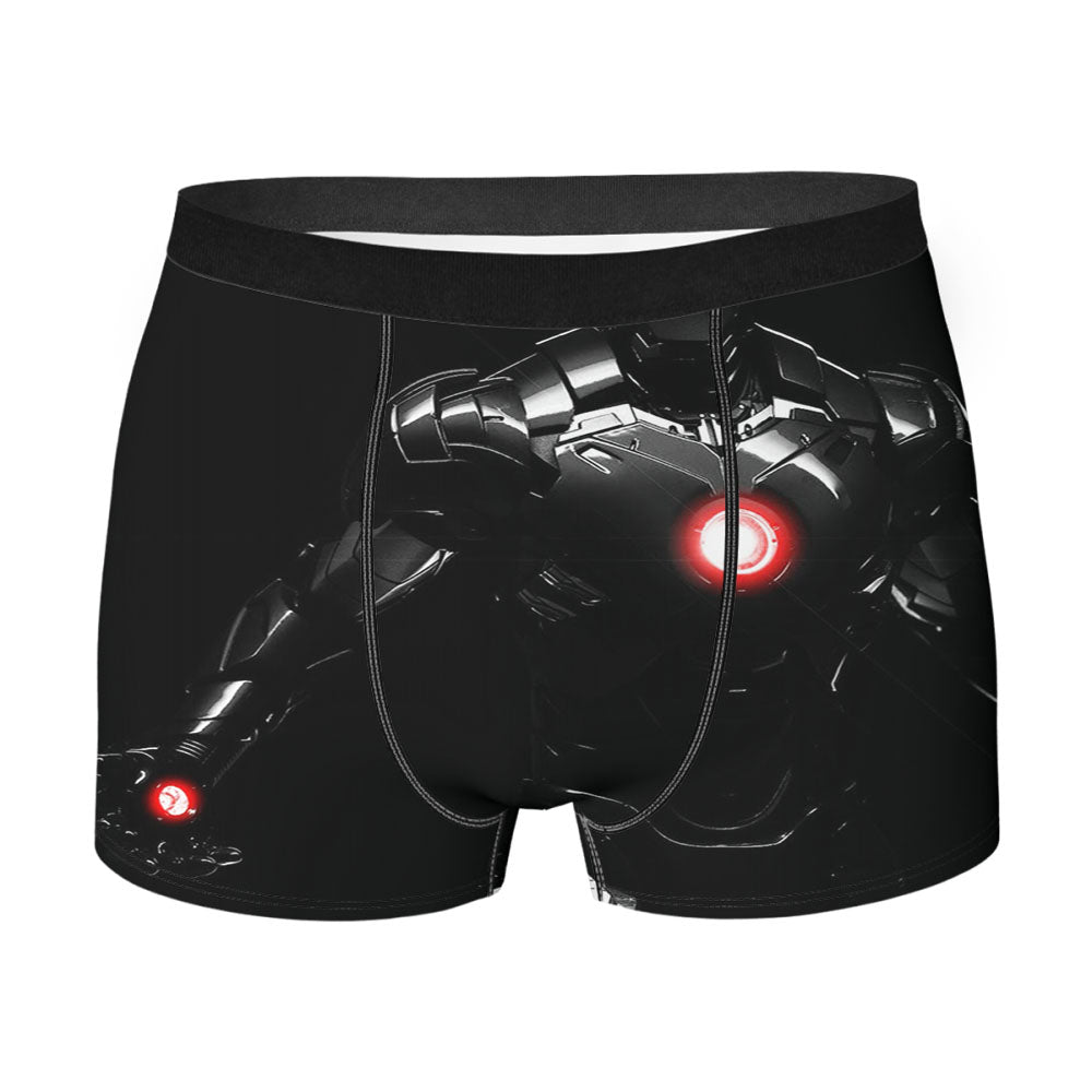 Iron Man Black Version Men's Boxer Briefs