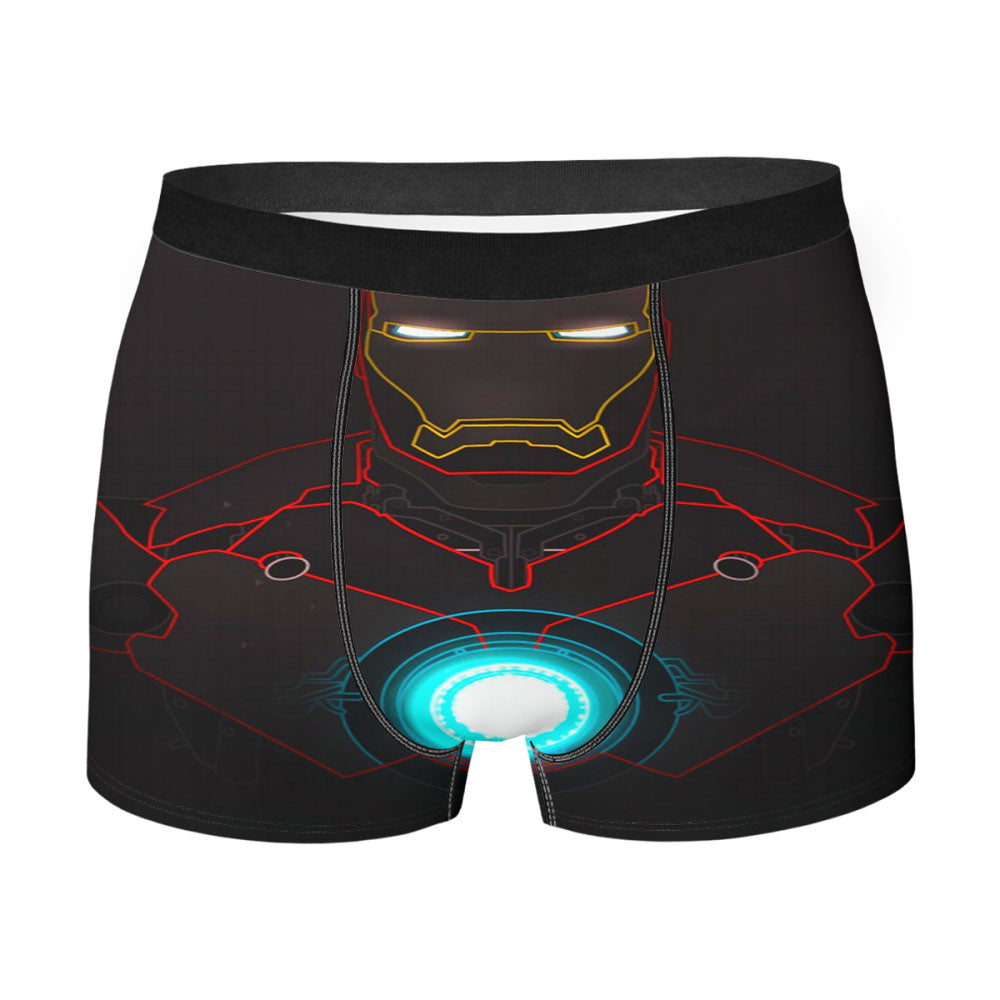 Iron Man Dark Vector Men's Boxer Briefs