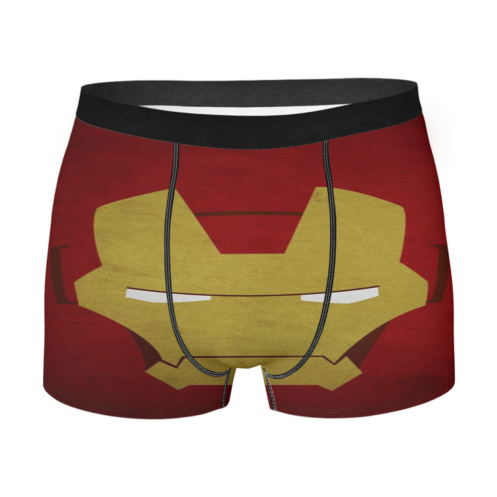 Iron Man Face Men's Boxer Briefs