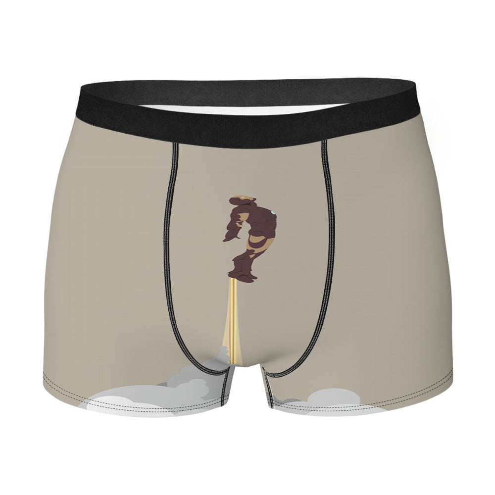Iron Man Fly Minimalist Men's Boxer Briefs