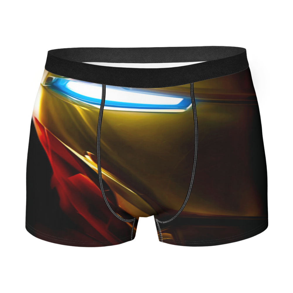 Iron Man Helmet Men's Boxer Briefs