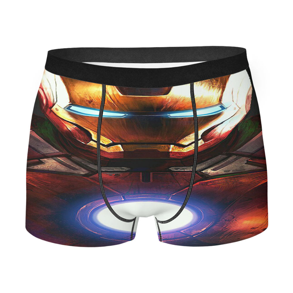 Iron Man Light Single Men's Boxer Briefs