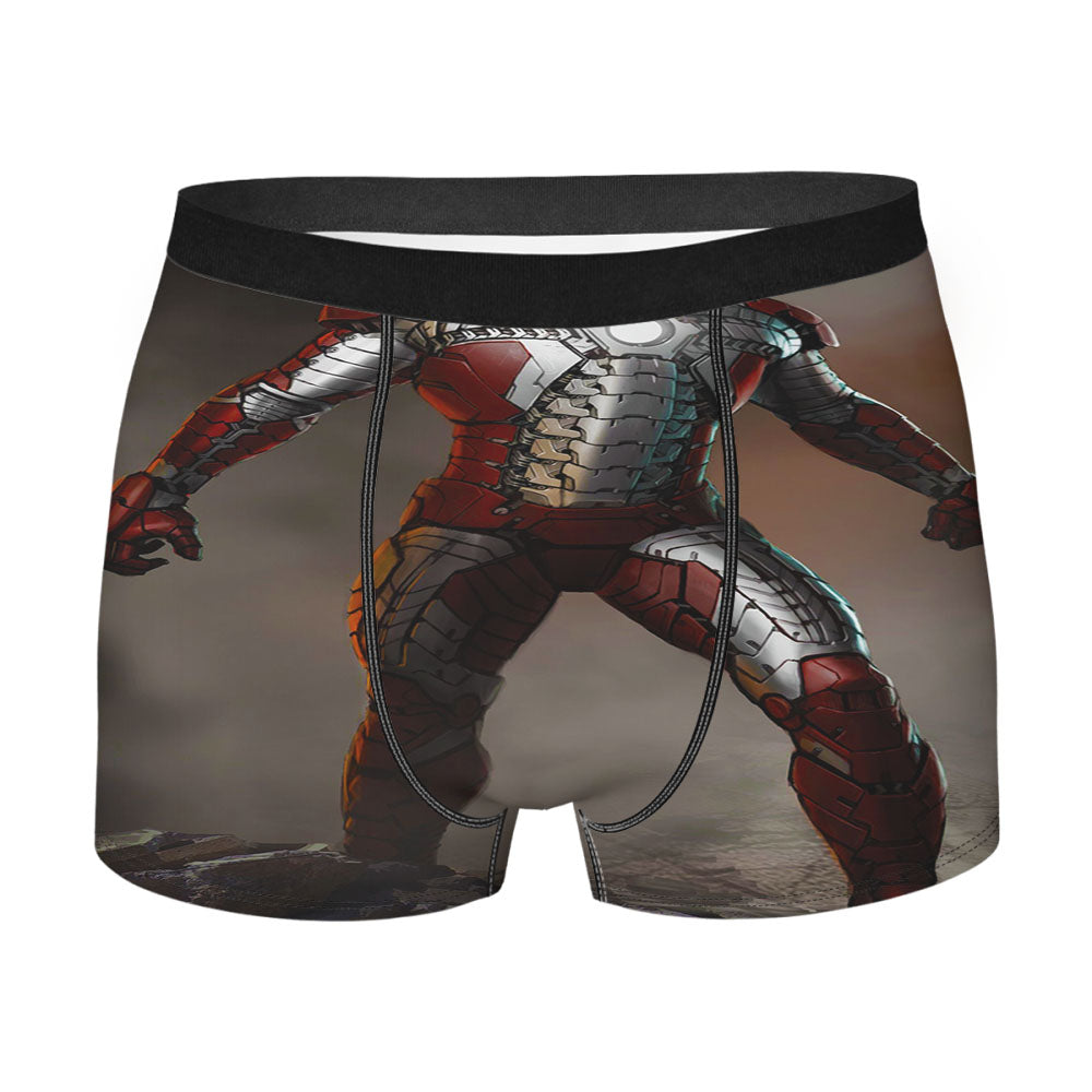 Iron Man Mark V Comic Men's Boxer Briefs