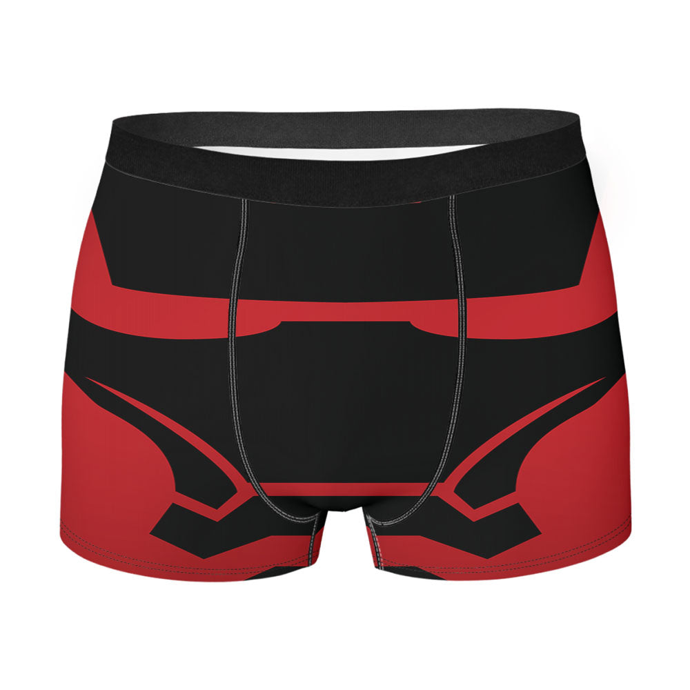 Iron Man Mask Logo Men's Boxer Briefs