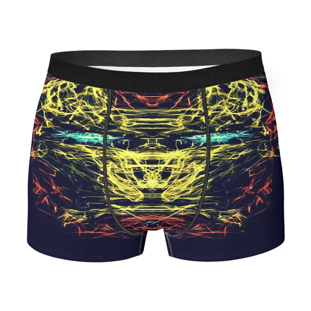 Iron Man Particle Glow Men's Boxer Briefs