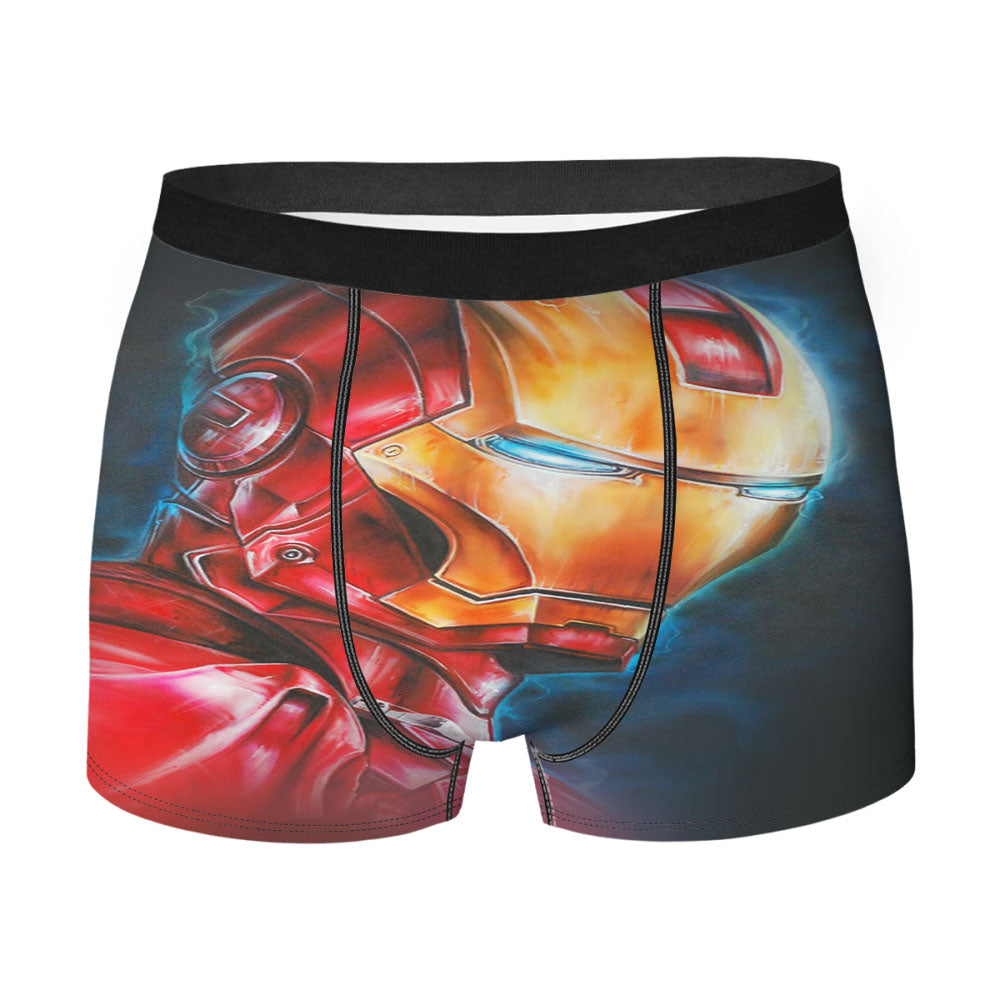 Iron Man Portrait Men's Boxer Briefs