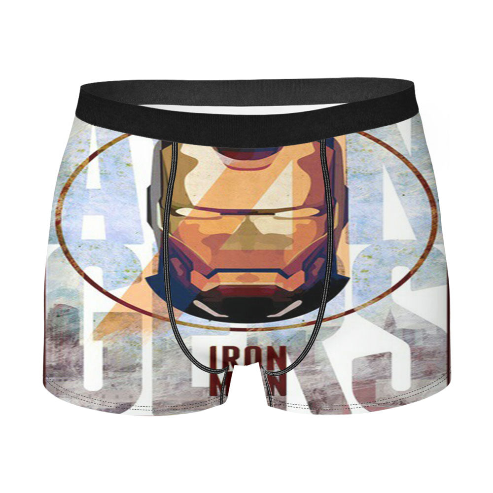 Iron Man Robert Downey Jr Men's Boxer Briefs