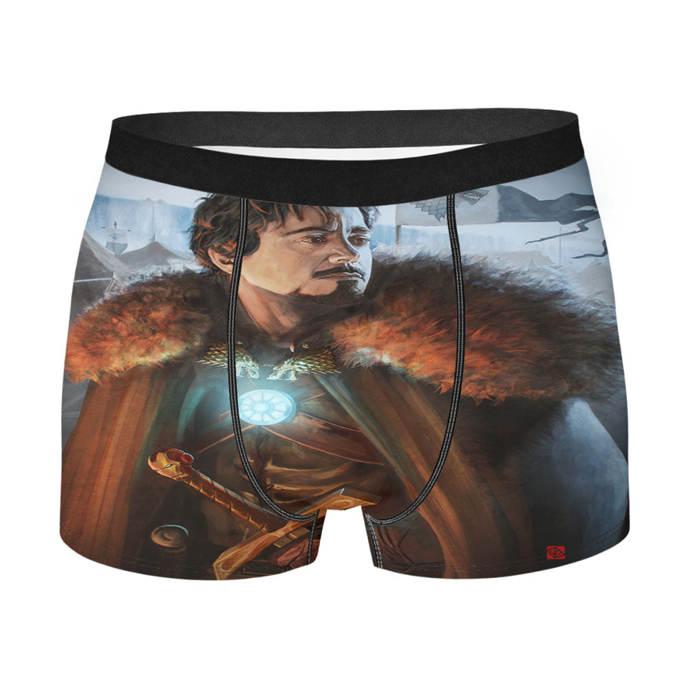 Iron Man Stark House Men's Boxer Briefs