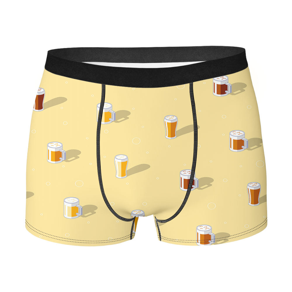 Isometric St Patricks Day Pattern 04 Men's Boxer Briefs