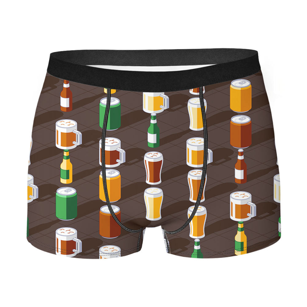 Isometric St Patricks Day Pattern 10 Men's Boxer Briefs