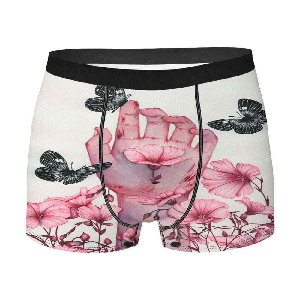 It Aches Flower Men's Boxer Briefs