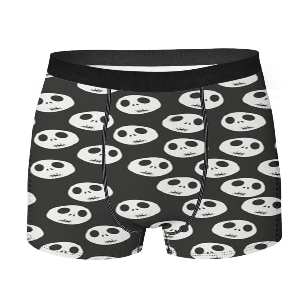 Jack Skellington Pattern Men's Boxer Briefs