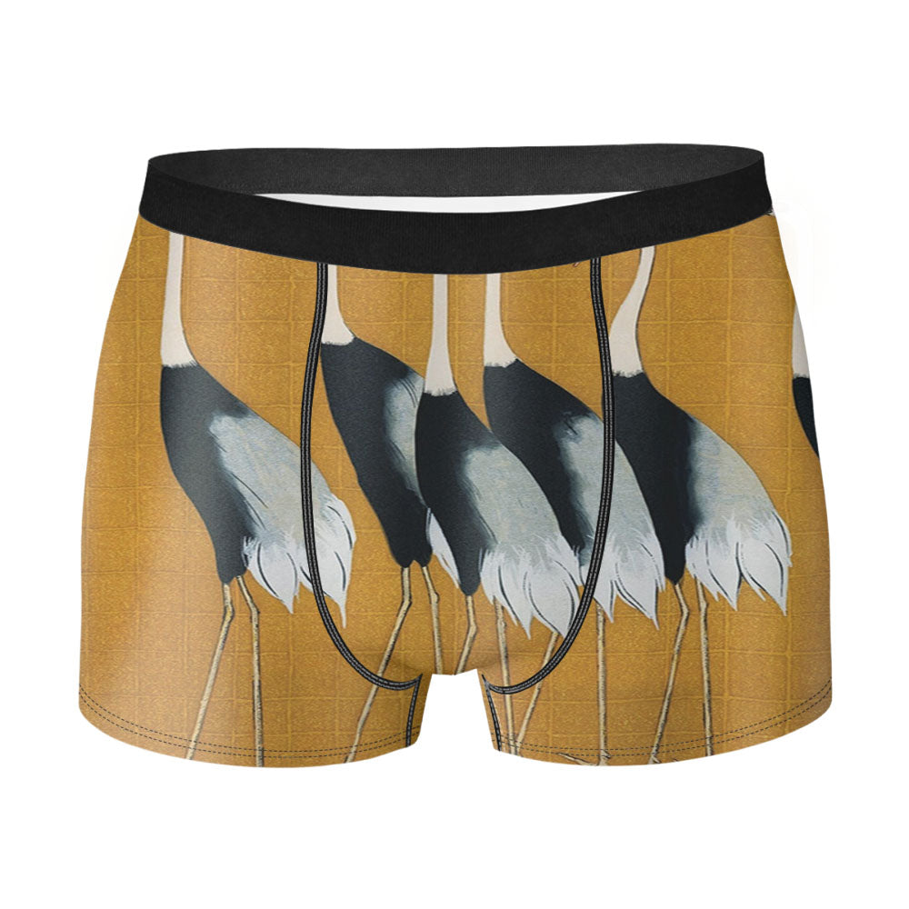 Japanese Crane Men's Boxer Briefs