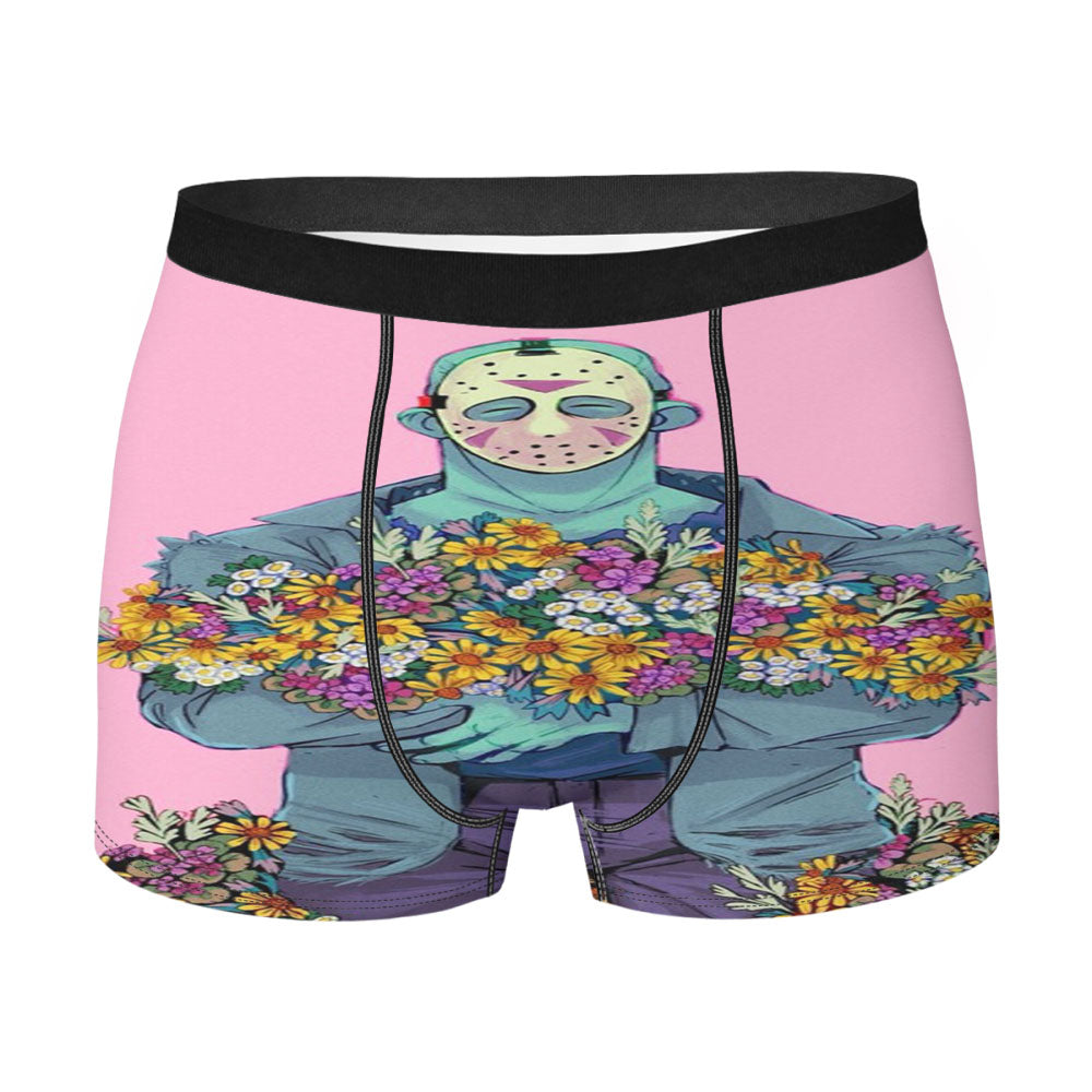 Jason Voorhees Friday The 13Th Cute Men's Boxer Briefs