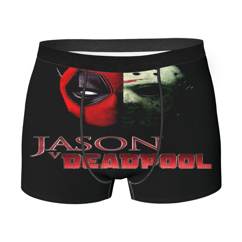Jason Vs Deadpool Men's Boxer Briefs