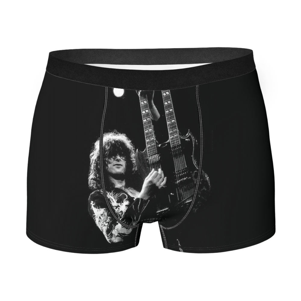 Jimmy Page Led Zeppelin Men's Boxer Briefs