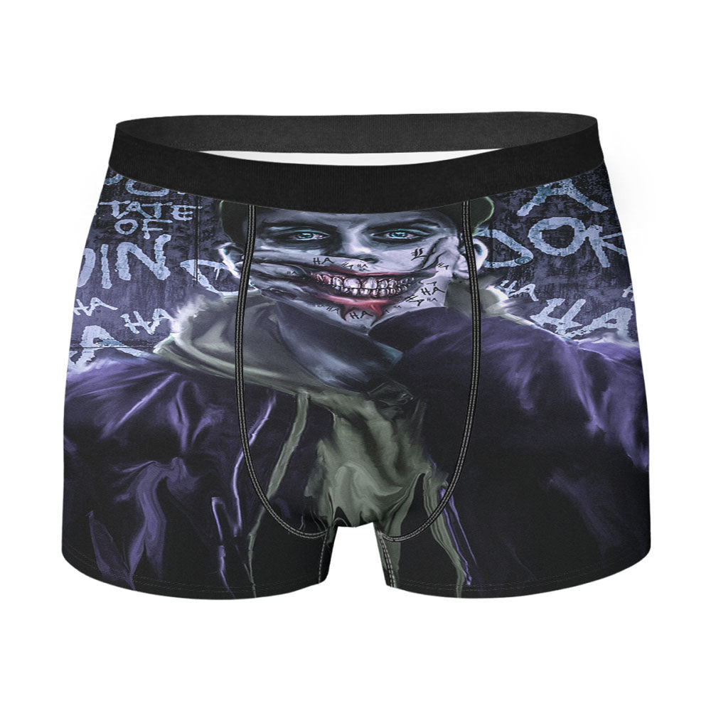 Joker Batman Harley Quinn Hype Outfit Style Men's Boxer Briefs