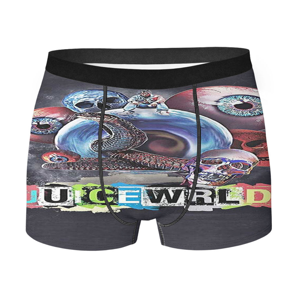 Juice Wrld 999 Skull Eyes Men's Boxer Briefs
