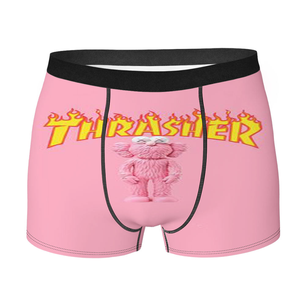 Kaws Pink X Thrasher Men's Boxer Briefs