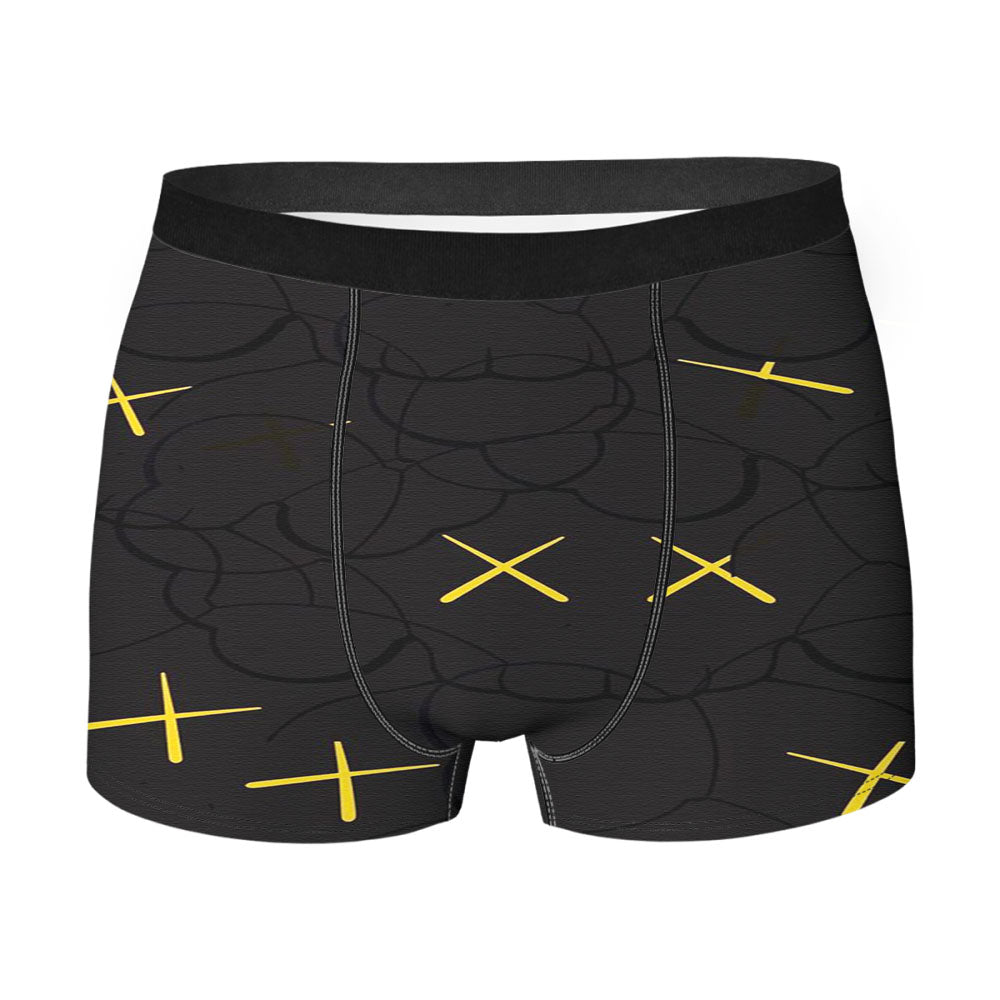 Kaws Pop X Marshmello Pattern Men's Boxer Briefs