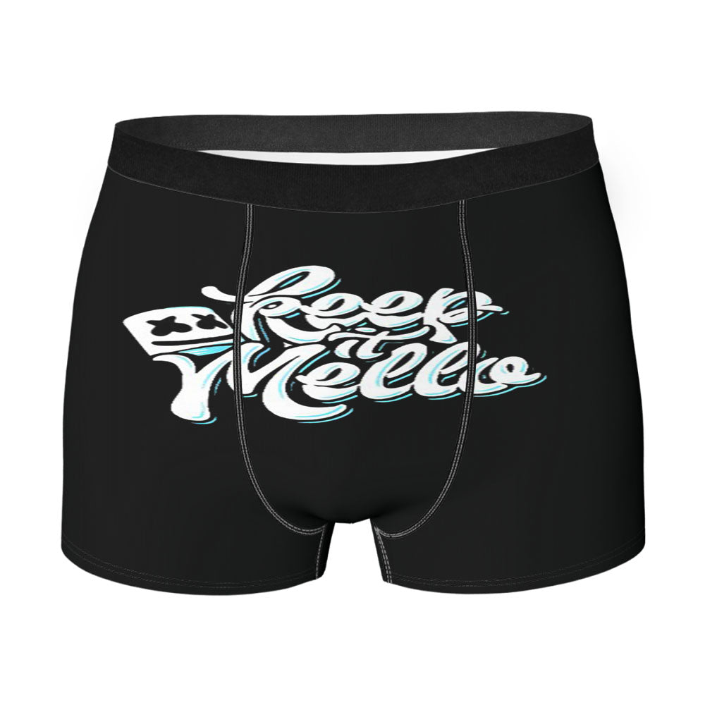 Keep It Mello Marshmello Graphic Festival Music Ibiza Man Men's Boxer Briefs