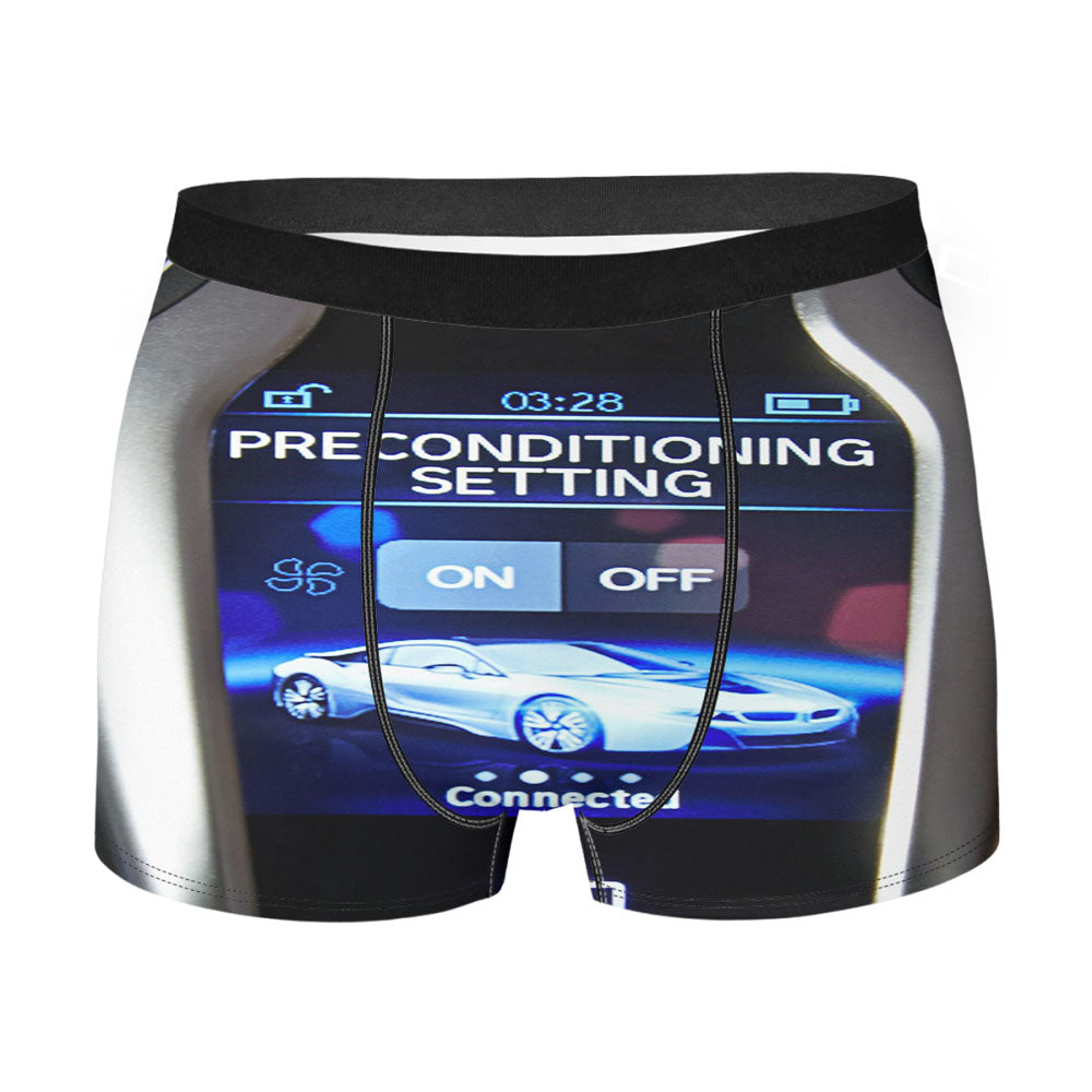 Keychain Bmw Display Car Key Men's Boxer Briefs