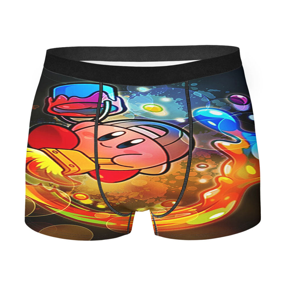 Kirby Cute Art Men's Boxer Briefs