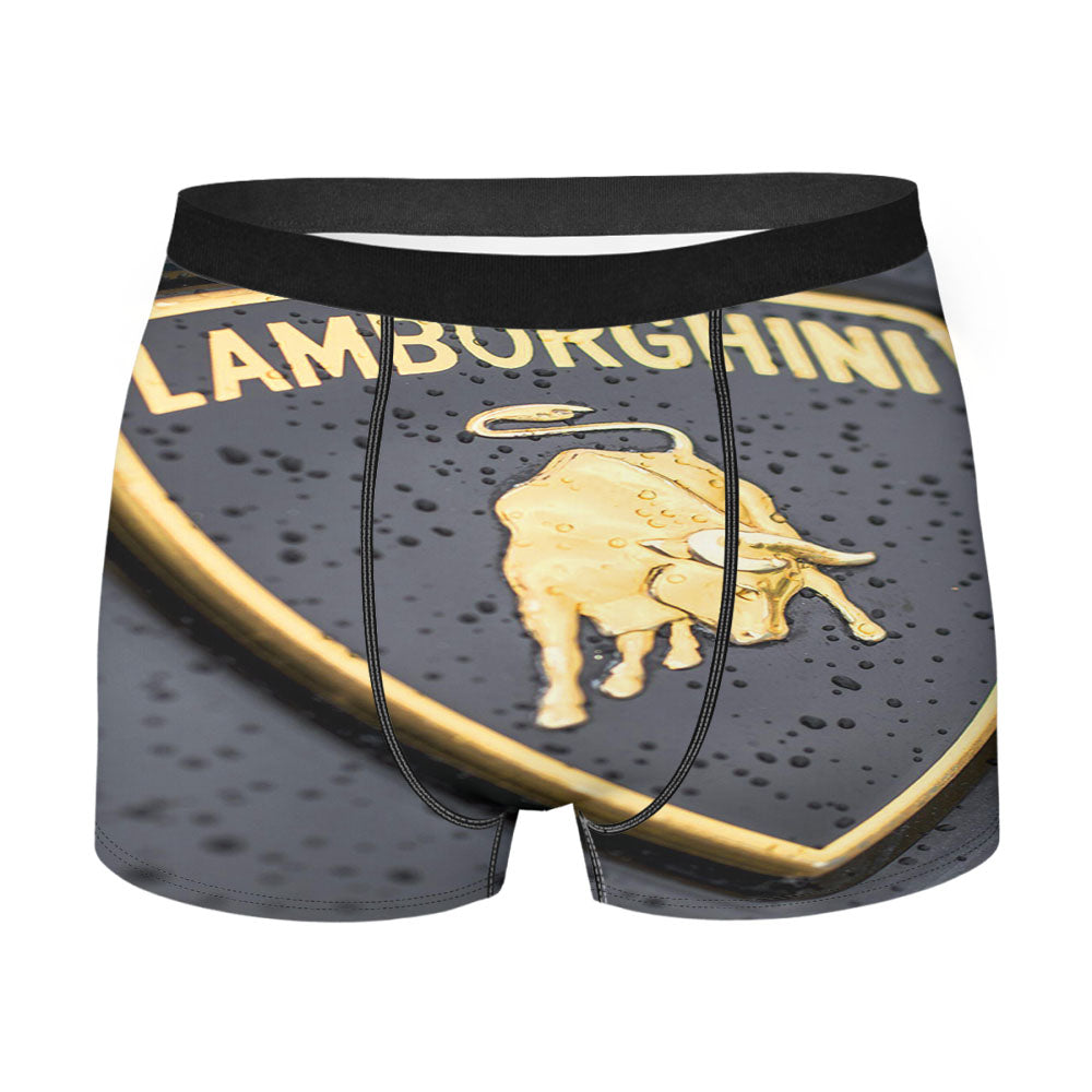 Lamborghini Rain Logo Men's Boxer Briefs