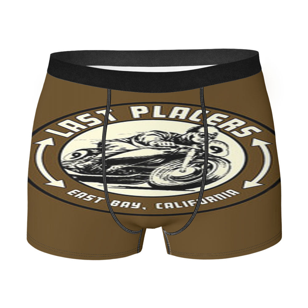 Last Placers Logo Brown Men's Boxer Briefs