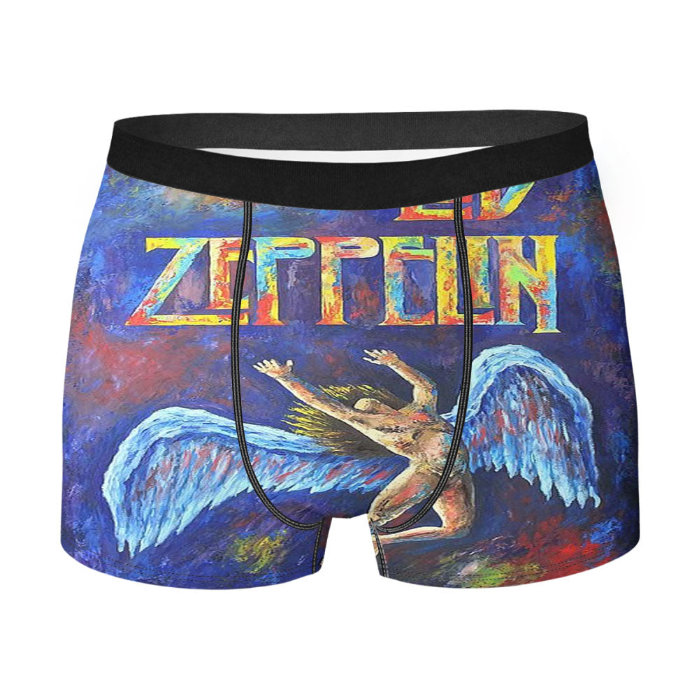 Led Zeppelin Angels Painting Wallpaper Men's Boxer Briefs