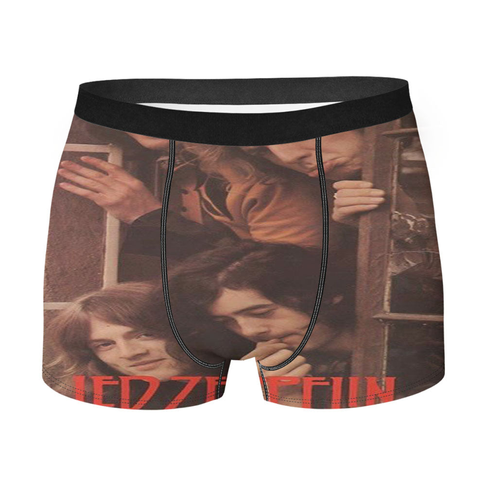Led Zeppelin Chateau Marmont Old Poster Men's Boxer Briefs