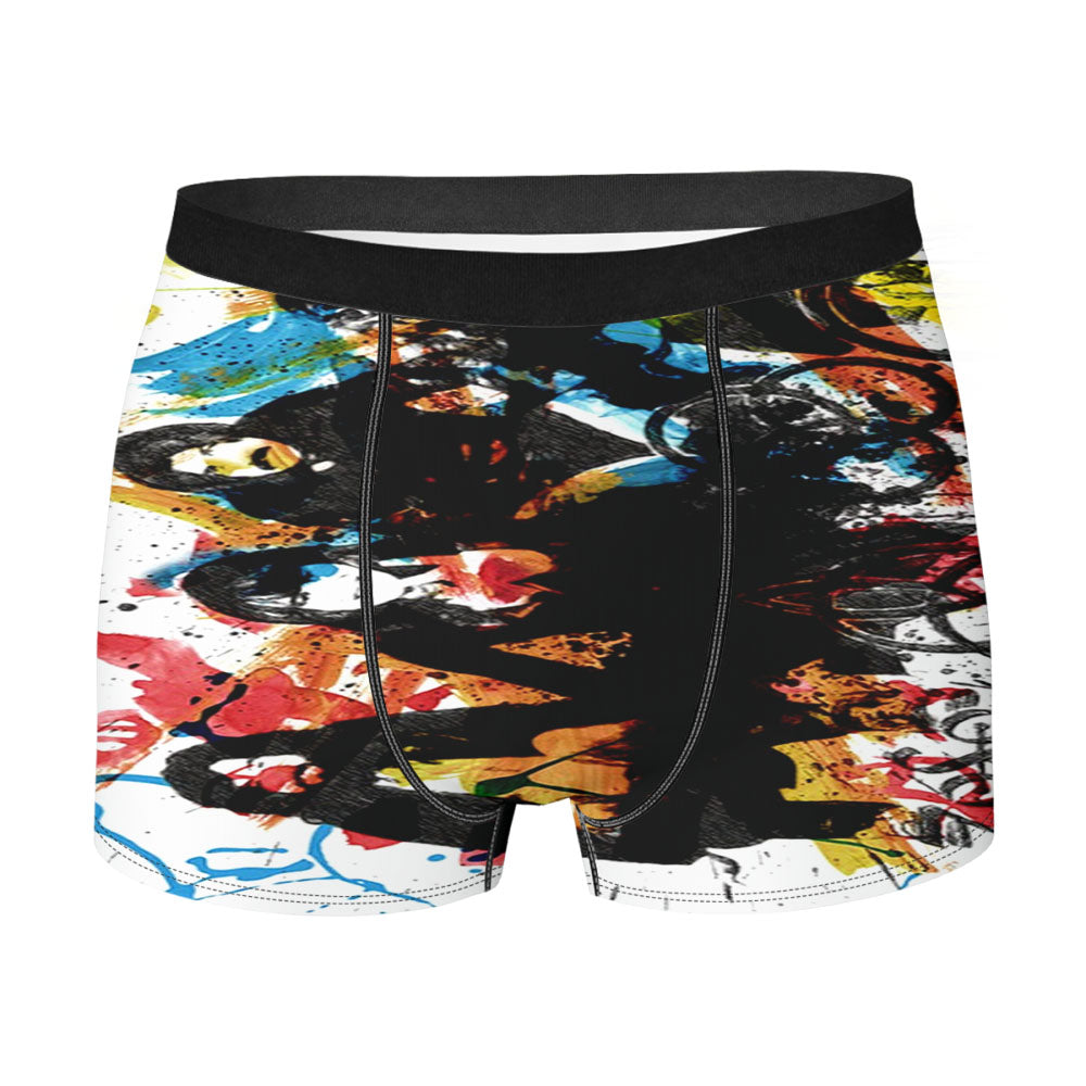 Led Zeppelin Colorfull Men's Boxer Briefs