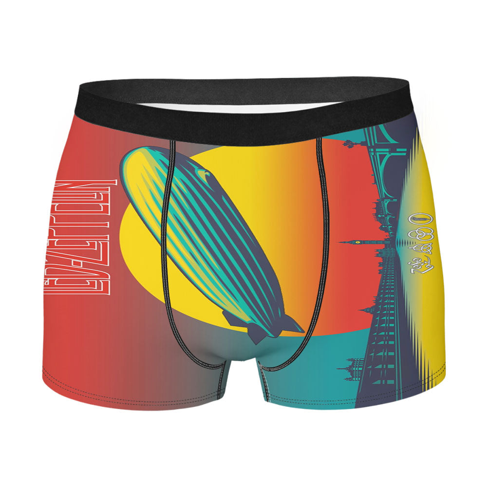 Led Zeppelin Poster Art Men's Boxer Briefs