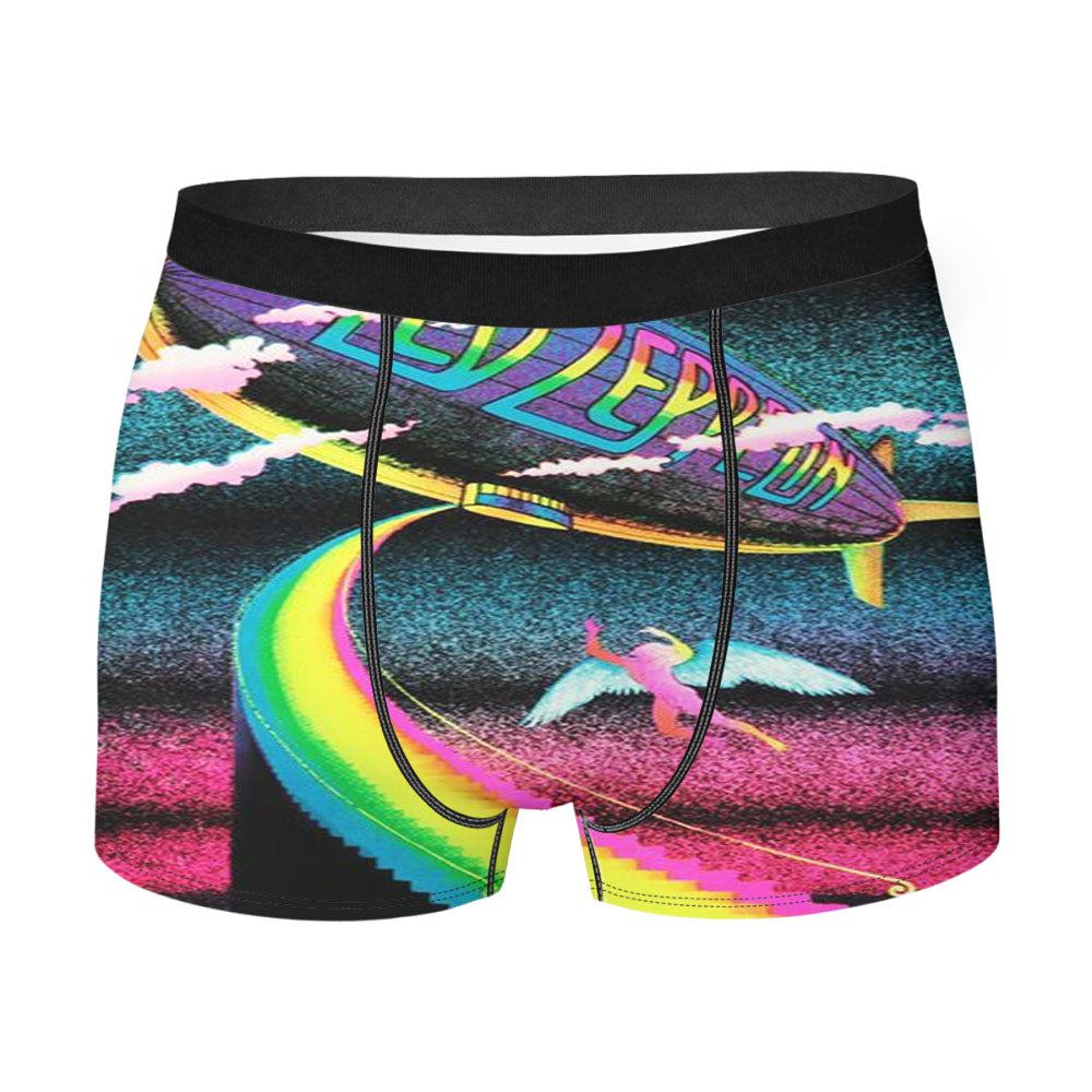 Led Zeppelin Vintage Art Wallpaper Men's Boxer Briefs