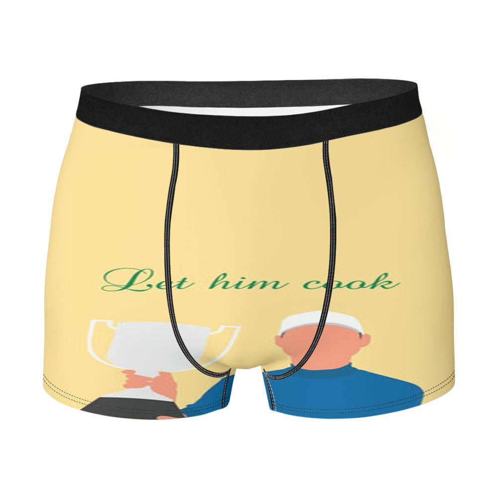 Let Him Cook Men's Boxer Briefs
