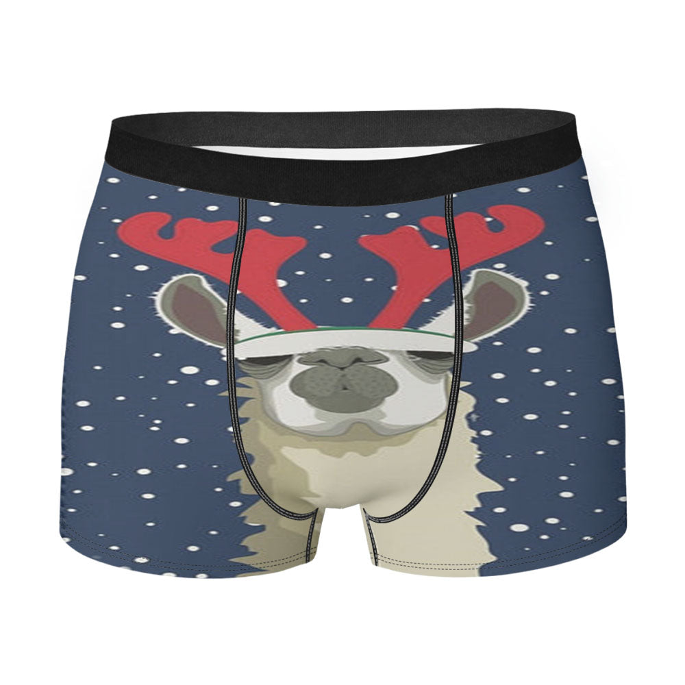 Let It Snow Reindeer Men's Boxer Briefs