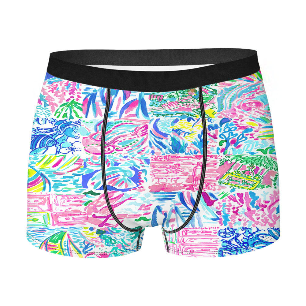 Lilly Pulitzer All Summer Remix Men's Boxer Briefs
