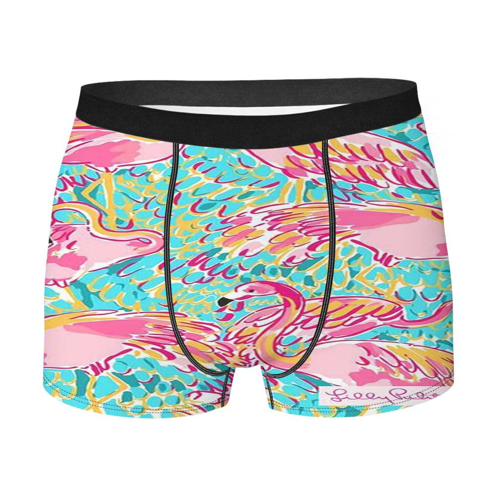 Lilly Pulitzer Flamingo Men's Boxer Briefs