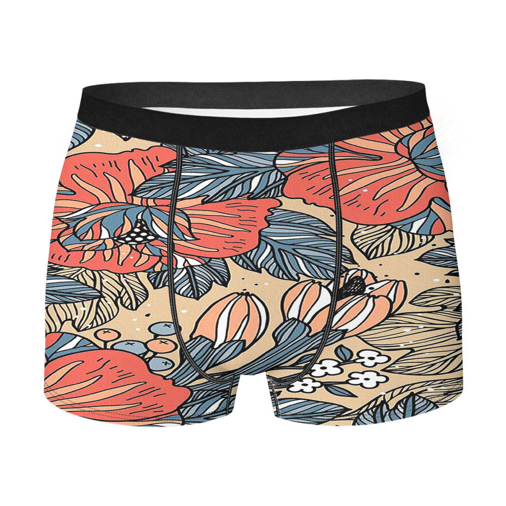Lilly Pulitzer Flower Canvas Men's Boxer Briefs