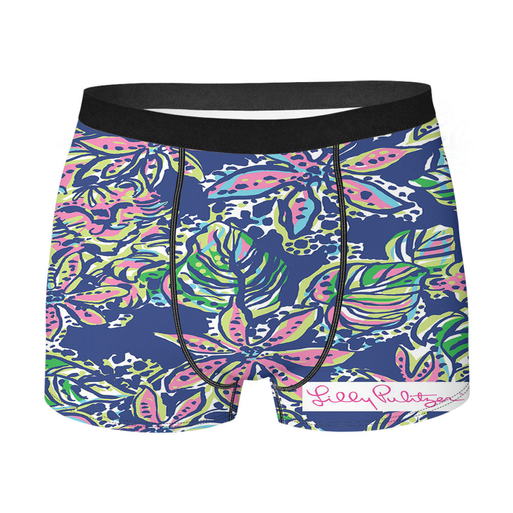 Lilly Pulitzer Not Too Catty Men's Boxer Briefs