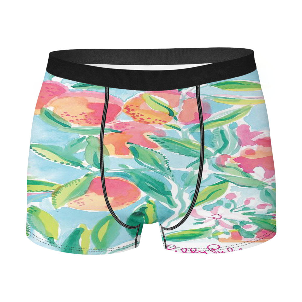 Lilly Pulitzer Painting Floris Tropical Men's Boxer Briefs