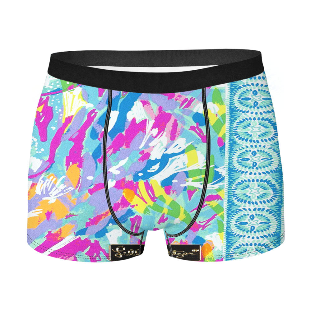 Lilly Pulitzer Sparking Sands Men's Boxer Briefs