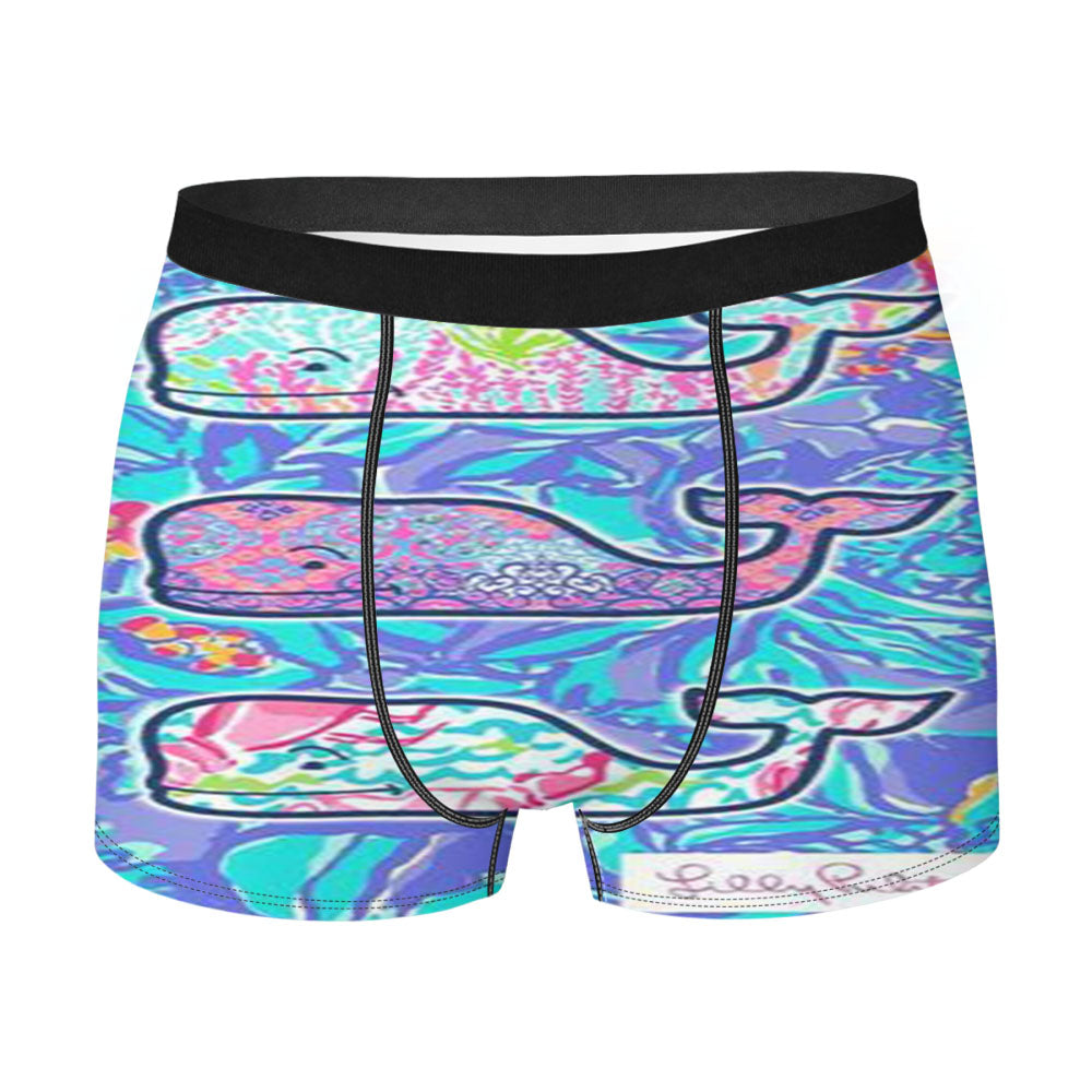 Lilly Pulitzer Vineyard Vines Whale Men's Boxer Briefs