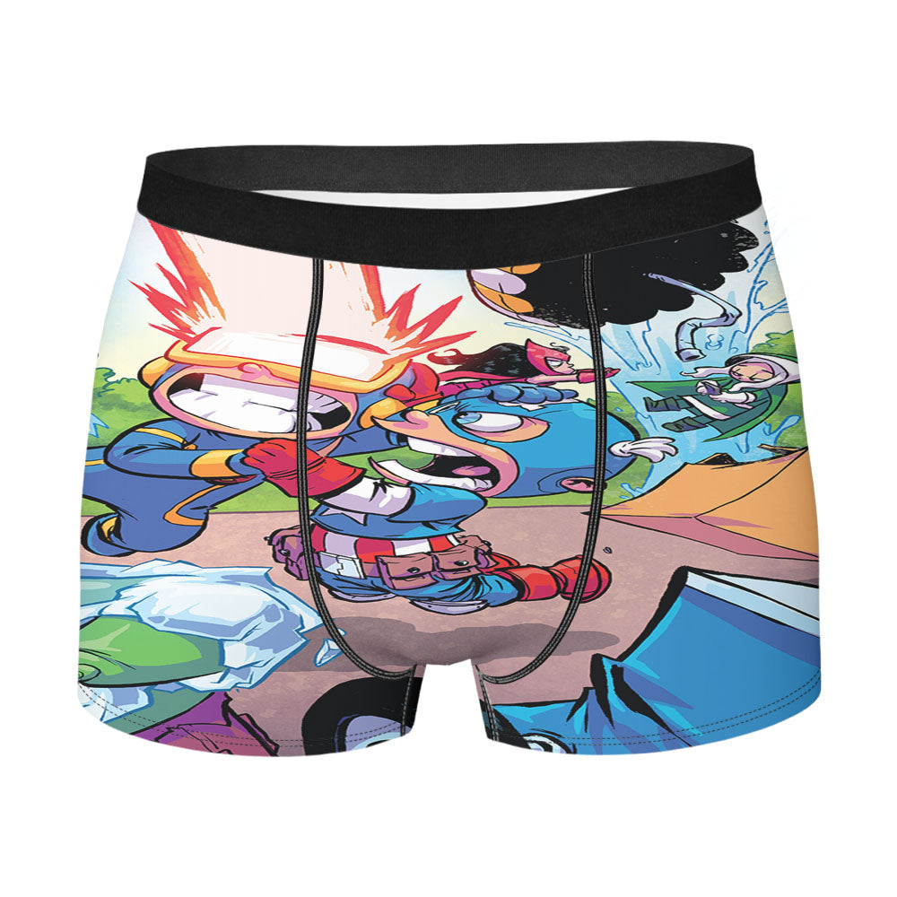Little Marvel War 1 Men's Boxer Briefs