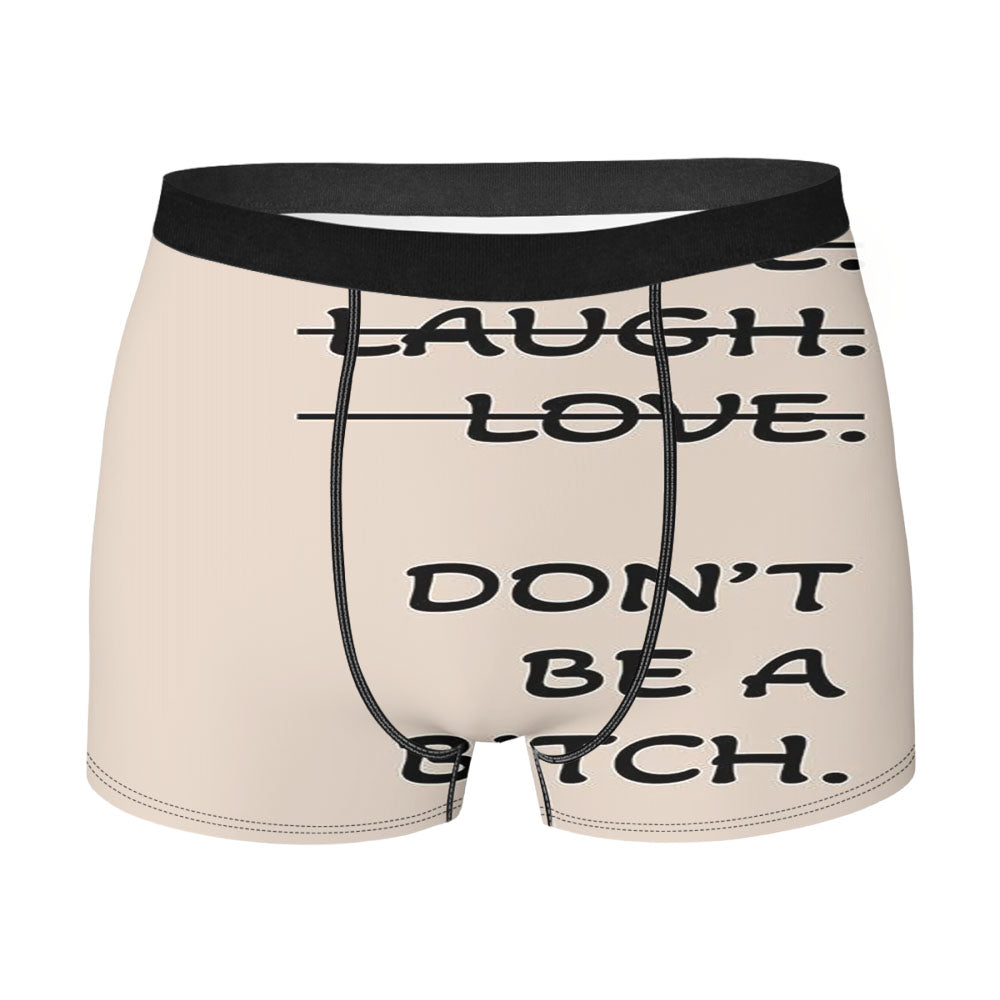 Live Laugh Love Parody Men's Boxer Briefs