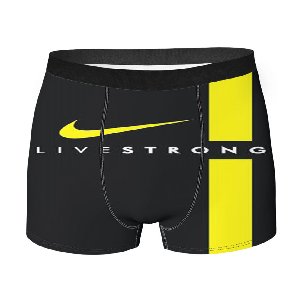 Livestrong Nike Logo Sport Bike Men's Boxer Briefs