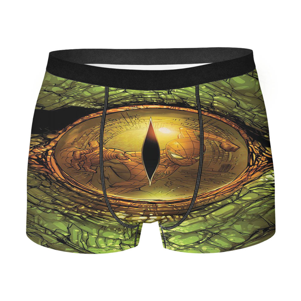Lizard Eyes Spiderman Comic Men's Boxer Briefs