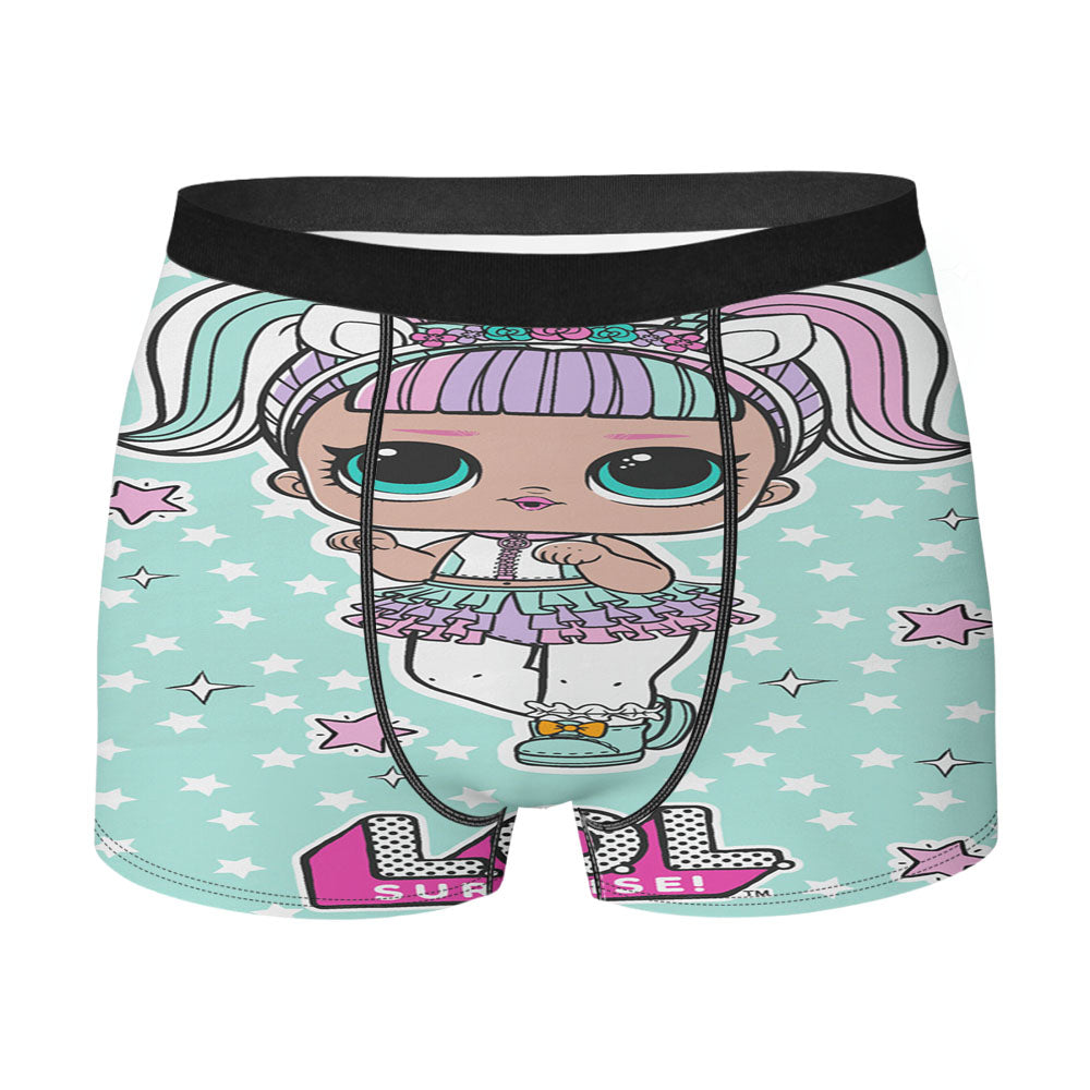 Lol Surprise Doll Unicorn Wallpaper Men's Boxer Briefs