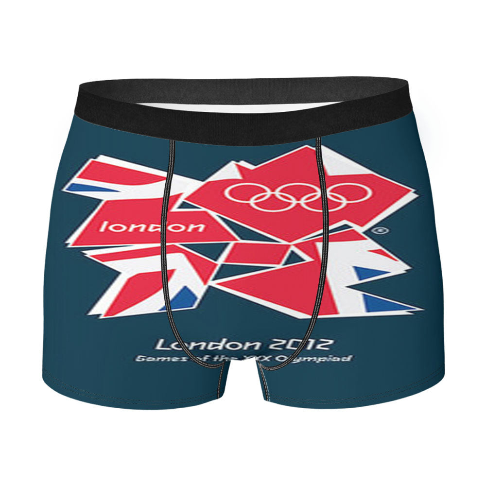 London 01 Emblem Men's Boxer Briefs