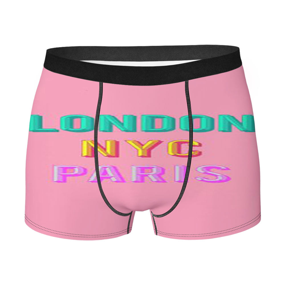 London Nyc Paris Men's Boxer Briefs